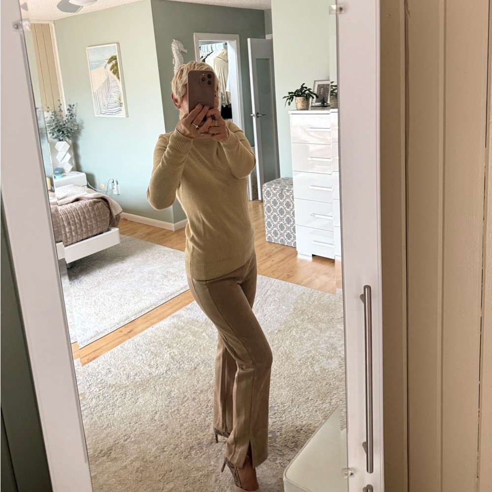 Marc New York Beige Women's Trousers